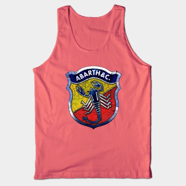 Abarth 2 Tank Top by Midcenturydave